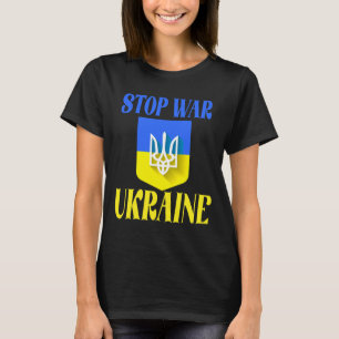Ukraine Trident Ukraine Flag Ukrainian Flag Ukrain T-Shirt
