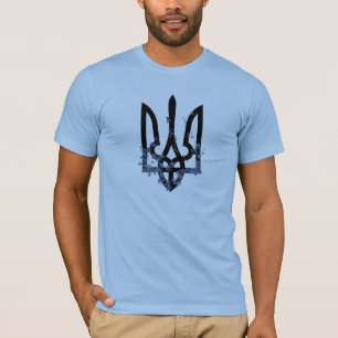 UKRAINE. Trident. Ukrainian Coat of Arms. T-Shirt
