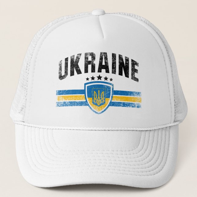 Ukraine Trucker Hat (Front)