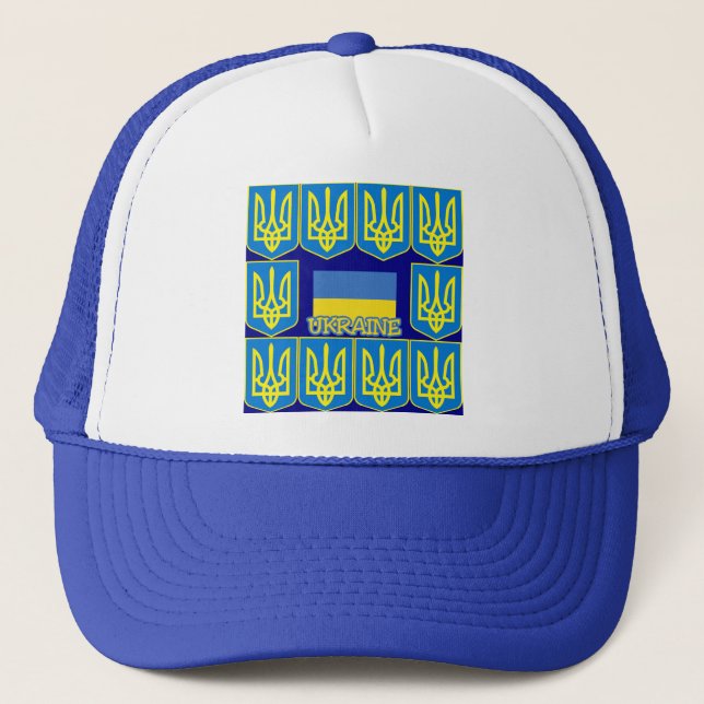 Ukraine Trucker Hat (Front)