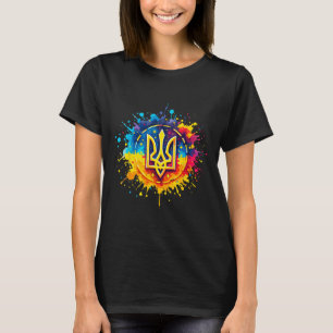 Ukraine Tryzub Ukrainian Trident T-Shirt