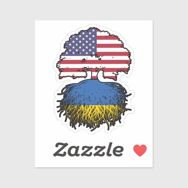 Ukraine Ukrainian American USA United States (Sheet)