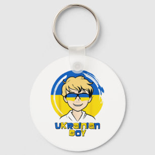 Ukraine Ukrainian Boy Key Ring