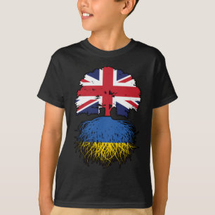 Ukraine Ukrainian British UK United Kingdom T-Shirt