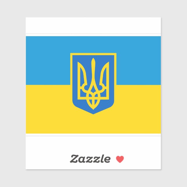 Ukraine, Ukrainian flag (Sheet)