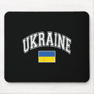 Ukraine Ukrainian Flag Graphic 2 Mouse Mat