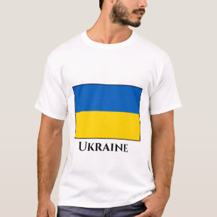 Ukraine (Ukrainian) Flag T-Shirt