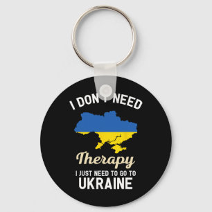 Ukraine Ukrainian Flag Ukrainians Gift 1  Key Ring