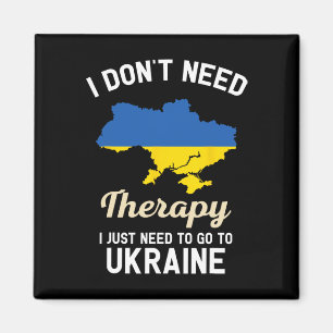 Ukraine Ukrainian Flag Ukrainians Gift 1 Magnet