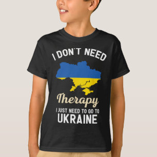 Ukraine Ukrainian Flag Ukrainians Gift 1  T-Shirt