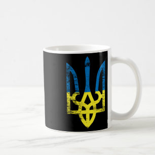 Ukraine Ukrainian Kiew Trysub Flag 15 Coffee Mug