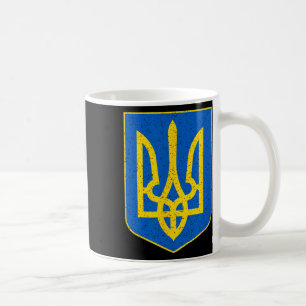 Ukraine Ukrainian National Trident Coffee Mug