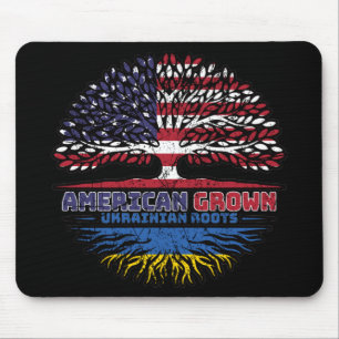 Ukraine Ukrainian US American USA United States Mouse Mat