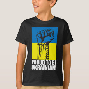Ukraine Ukrainians Ukrainian Kiev Trysub Flag 14 T-Shirt