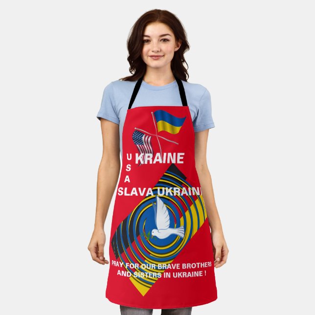 UKRAINE USA     APRON (Worn)