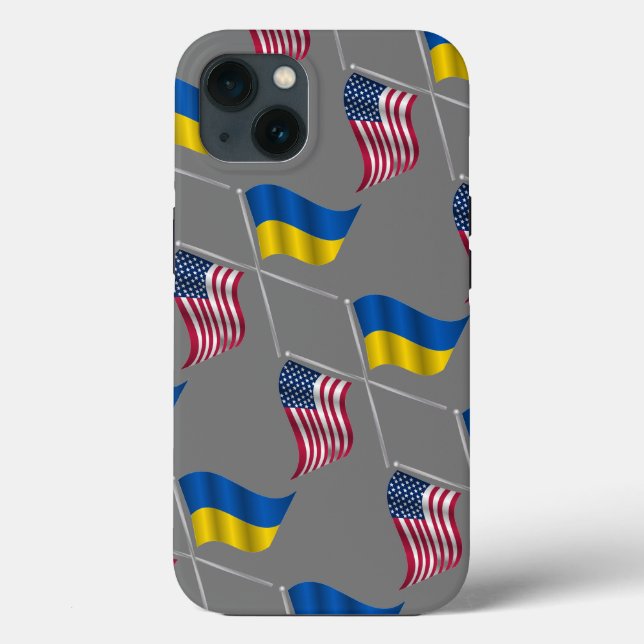 UKRAINE USA   Case-Mate iPhone CASE (Back)