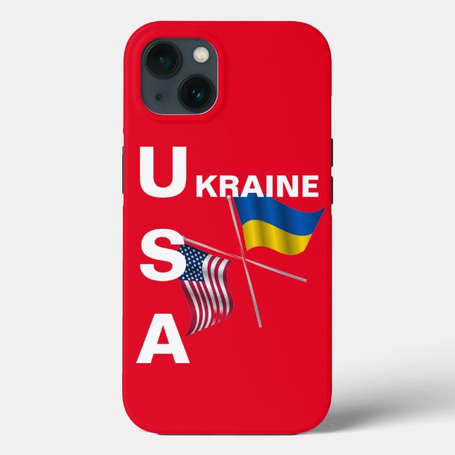 UKRAINE USA   Case-Mate iPhone CASE (Back)