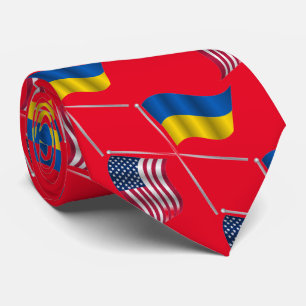 UKRAINE USA   NECK TIE