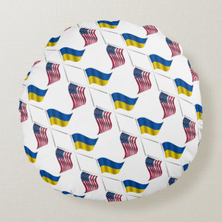 UKRAINE USA  ROUND CUSHION