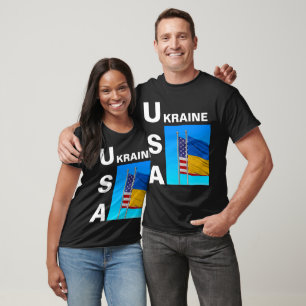 UKRAINE USA T-Shirt