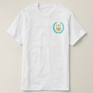 Ukraine Victory T-Shirt with Laurel Wreath