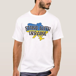 Ukraine Vintage Flag, Ukrainian Lovers, Ukraine Pr T-Shirt