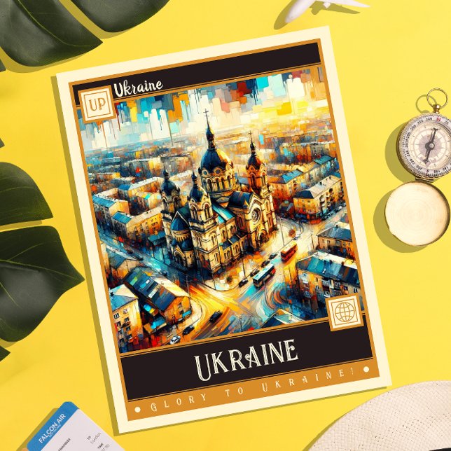 Ukraine | Vintage Painting Postcard (Creator Uploaded)