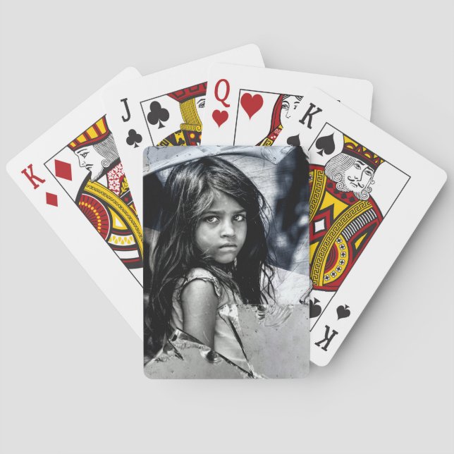 Ukraine War on Children Playing Cards (Back)