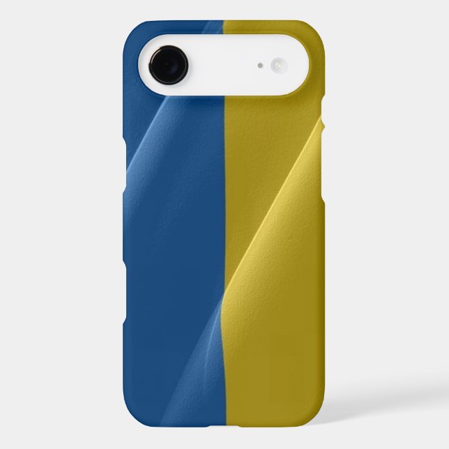 Ukraine Waving Flag - Case-Mate iPhone Case (Back)