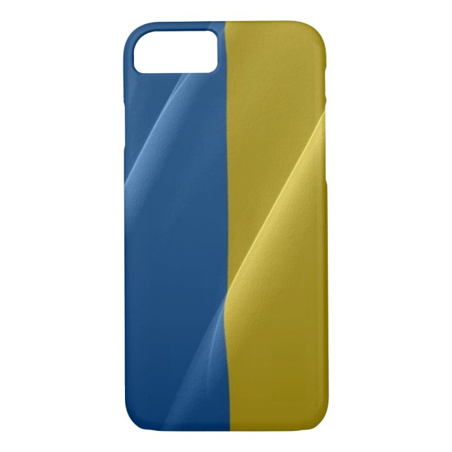 Ukraine Waving Flag - Case-Mate iPhone Case (Back)