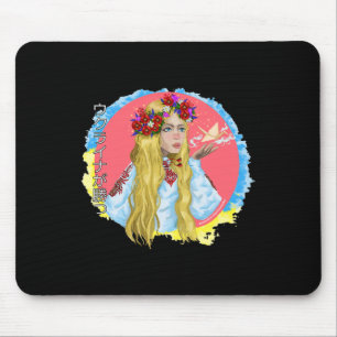 Ukraine Wins 1000 Cranes Mouse Mat