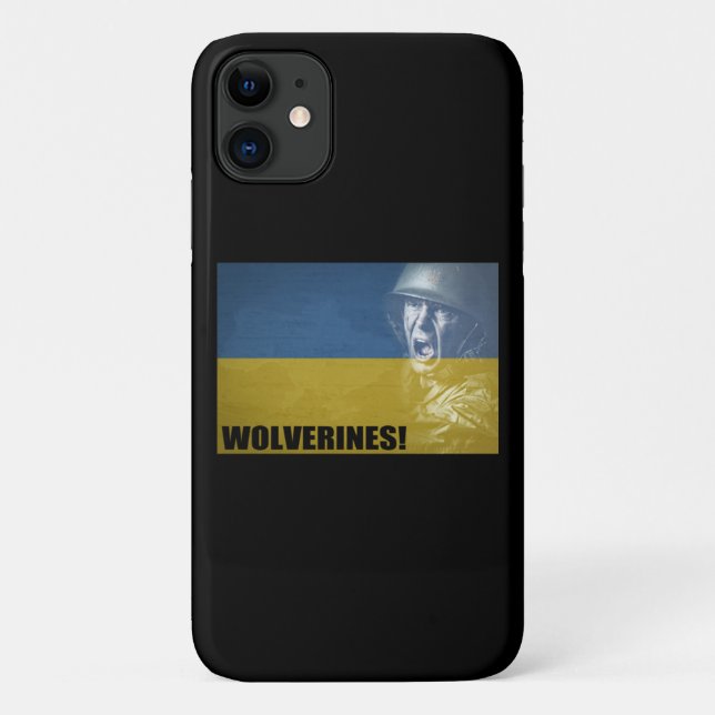Ukraine Wolverines!  Case-Mate iPhone Case (Back)