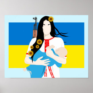 Ukraine Women Poster