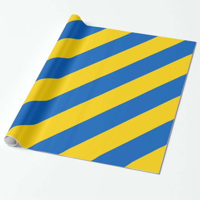 Ukraine Wrapping Paper (Unrolled)