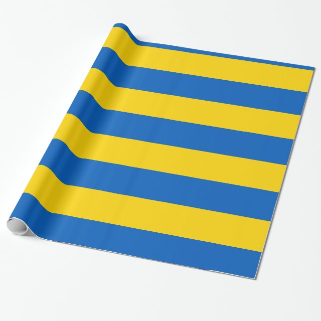 Ukraine Wrapping Paper (Unrolled)