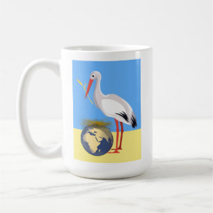 Ukraine "yellow blue" peace colourful coffee mug