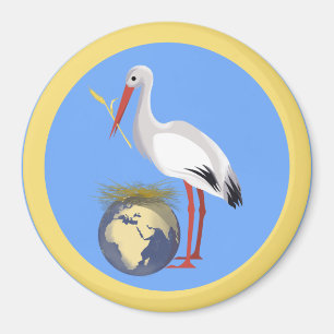 Ukraine " yellow blue" peace colourful magnet