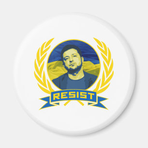 Ukraine Zelensky Resist Magnet