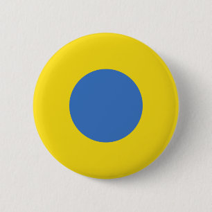 Ukrainian Air Force Roundel 6 Cm Round Badge