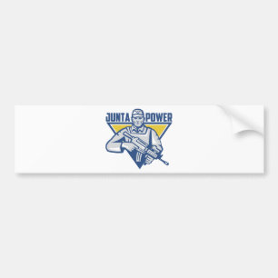 Ukrainian Army Junta Power Bumper Sticker
