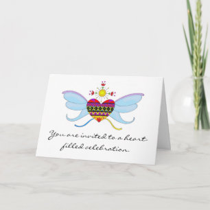 Ukrainian at Heart Wedding Invitation