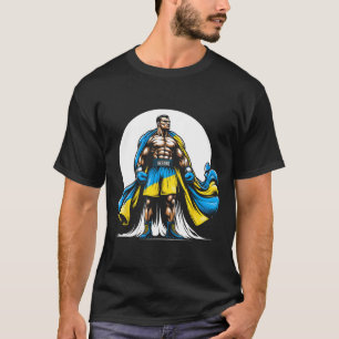 Ukrainian Boxer Patriotic Boxing Fighter Ukraine T-Shirt