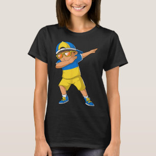 Ukrainian Boy Ukraine Kid Patriotism Roots Heritag T-Shirt