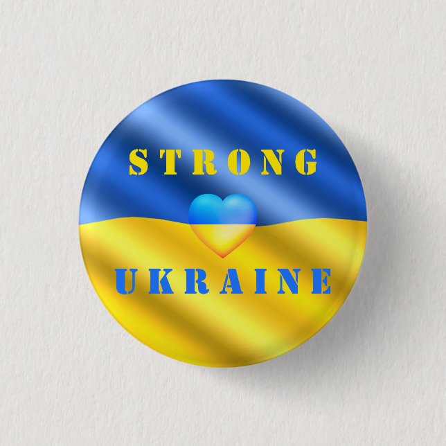 Ukrainian Buttons Support Ukraine - Freedom (Front)