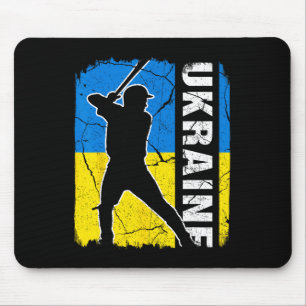 Ukrainian Bysebyll Player Ukraine Flag Bysebyll Fa Mouse Mat