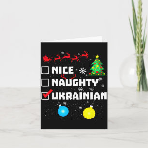 Ukrainian Christmas  Card