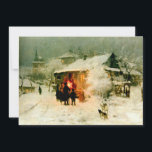 Ukrainian Christmas Carolers Holiday Card<br><div class="desc">Ukrainian Christmas Carolers by Nikolai Kornilovich,  1912,  CC license</div>