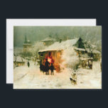 Ukrainian Christmas Carolers Holiday Card<br><div class="desc">Ukrainian Christmas Carolers by Nikolai Kornilovich,  1912,  CC license</div>