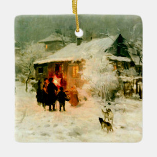 Ukrainian Christmas Carolers Ornament