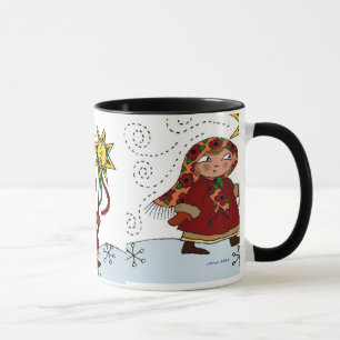Ukrainian Christmas Star Mug